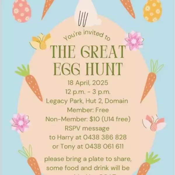 The Great Egg Hunt, Friday…